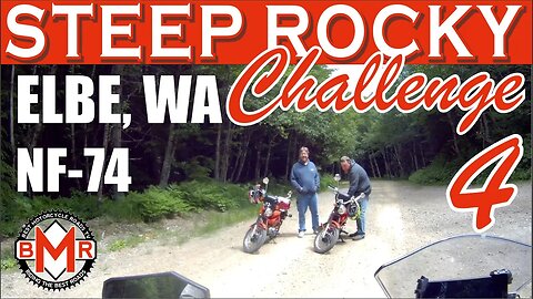 Kawasaki KLR 650 Dual Sport Ride up FR 74 (Part 4) Elbe Washington