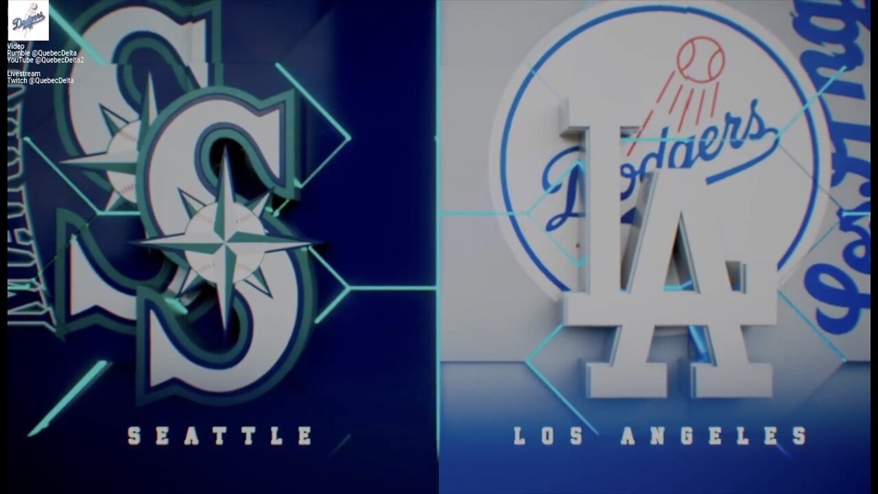 Mariners @ Dodgers Game 3 of 3 Game Series. MLB the Show 24.