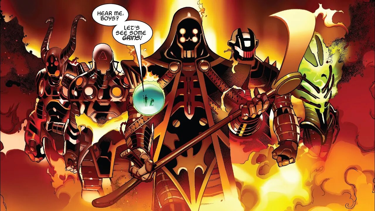 ¿Quiénes Son Los Celestiales Oscuros? Dark Celestials Marvel Comics