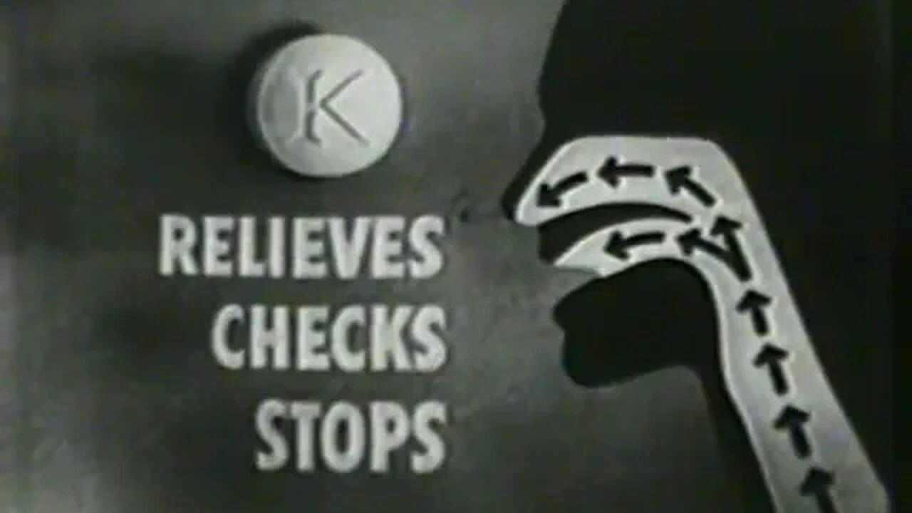 Kripton Cold Medicine Vintage Commercial (1955)