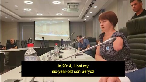 The mother of the child who died in the Ukrainian shelling addressed Zelensky