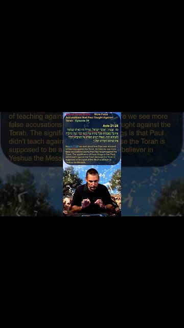 Bits of Torah Truths - More False Accusations that Paul Taught Against Torah - Episode 59