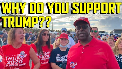 Why Do You Support President Trump? | Gastonia, NC Trump Rally