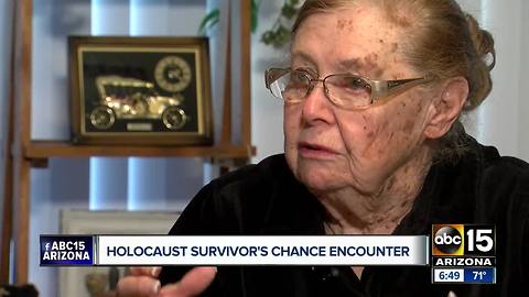 Valley holocaust survivor hoping to reunite with member of family who saved her