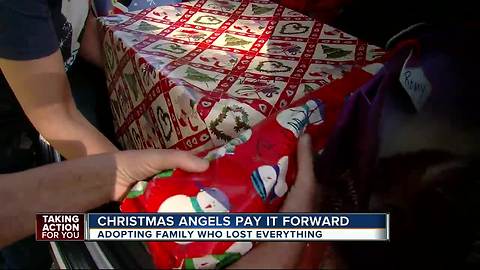 Family loses everything in a fire but gains hope for Christmas