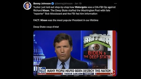 QUESTIONING THE DEEPSTATE HAS BEEN ALWAYS A SUICIDE MISSION - CIA, WATERGATE & NIXON