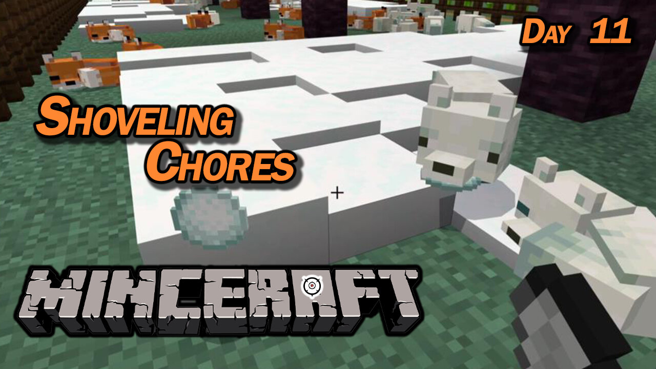 Shoveling Chores | Minecraft [PS5 Minceraft] (Day 11)