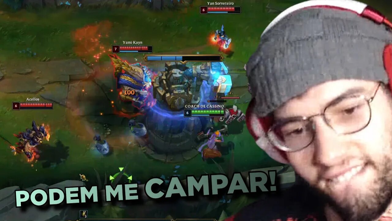 MINHA JINX E MEU SUPORTE SOZINHOS NA BOT LANE SENDO CAMPADO PELO TIME INIMIGO. GAMEPLAY AGRESSIVA ++