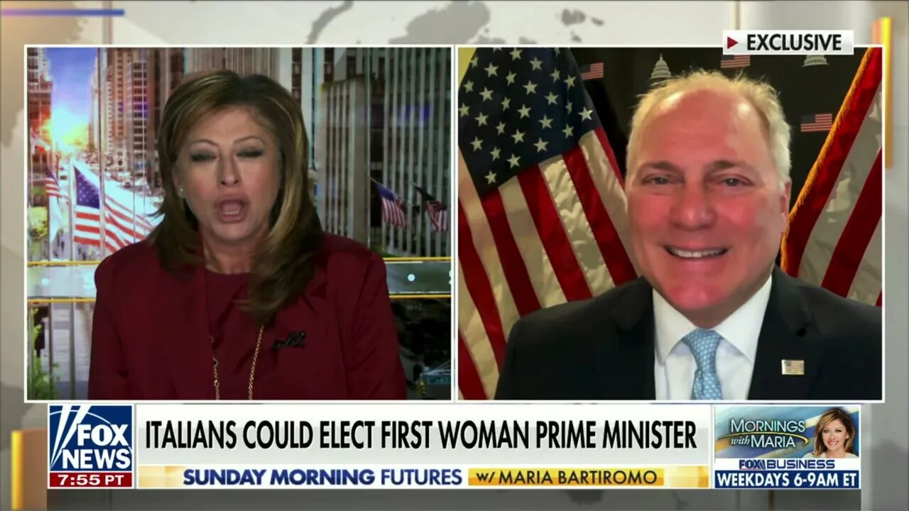 Fox News | House Republican Whip Steve Scalise on Sunday Morning Futures With Maria Bartiromo