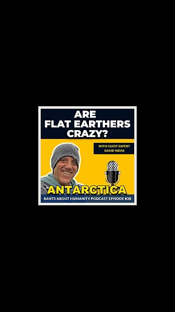 [Filip Van Houte] The flat earth pond, Antarctica (clip) [Sep 19, 2021]