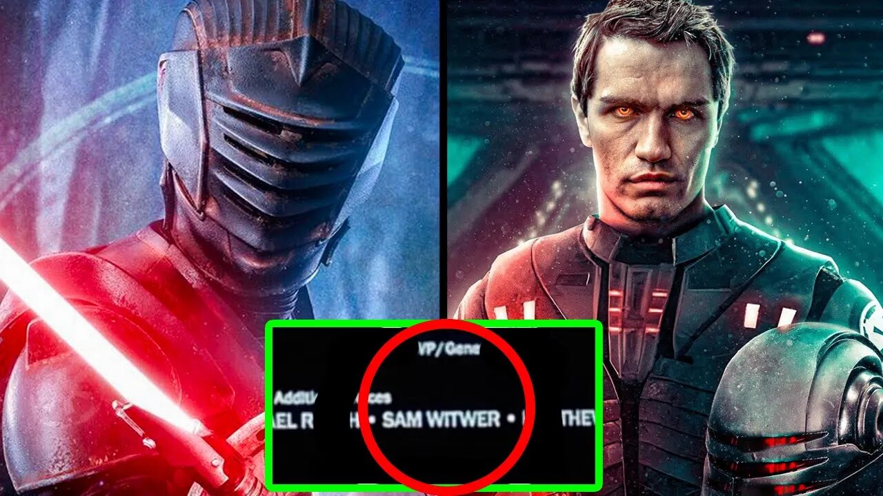 SAM WITWER in AHSOKA Credits - STARKILLER MARROK