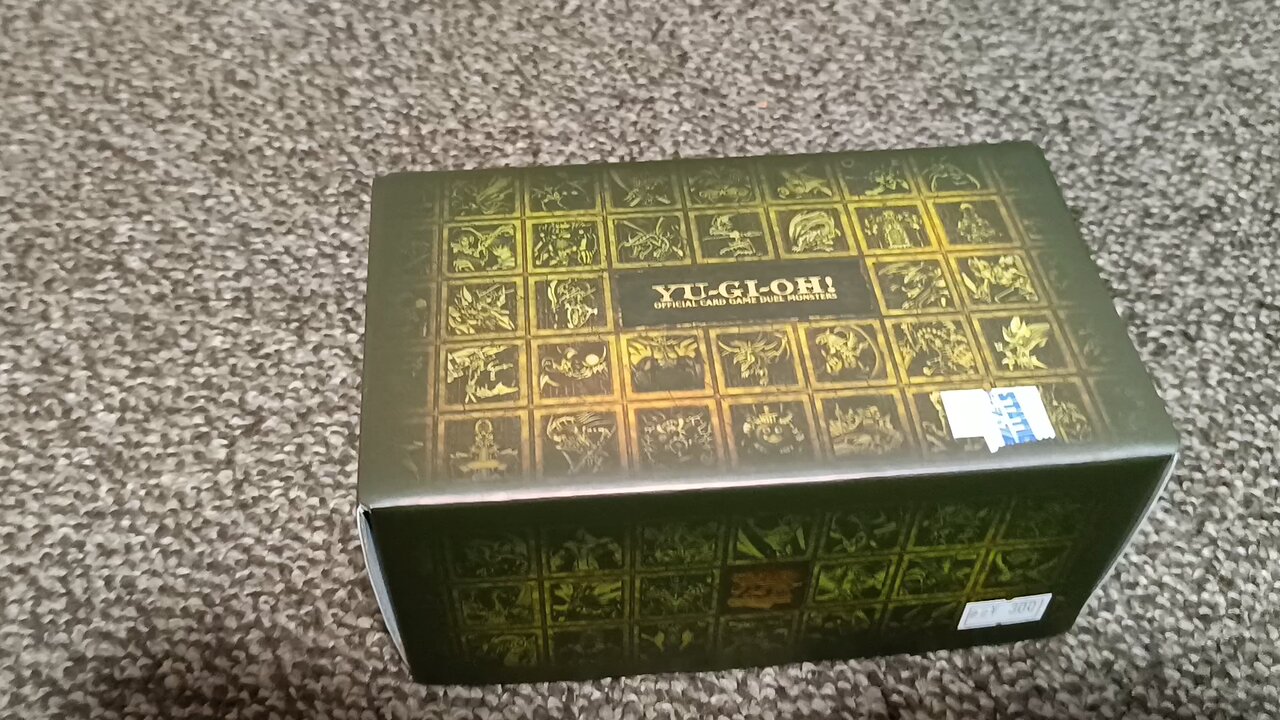 Opening of Yu Gi Oh 25th anniversary box