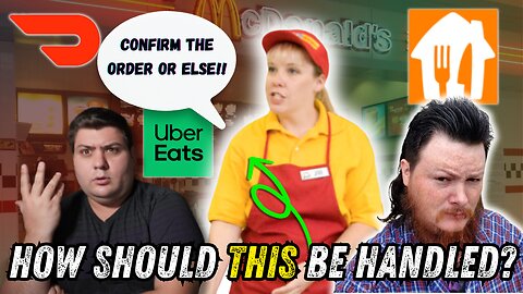 "Confirm the Order" Debate - Restaurants vs Gig Workers!