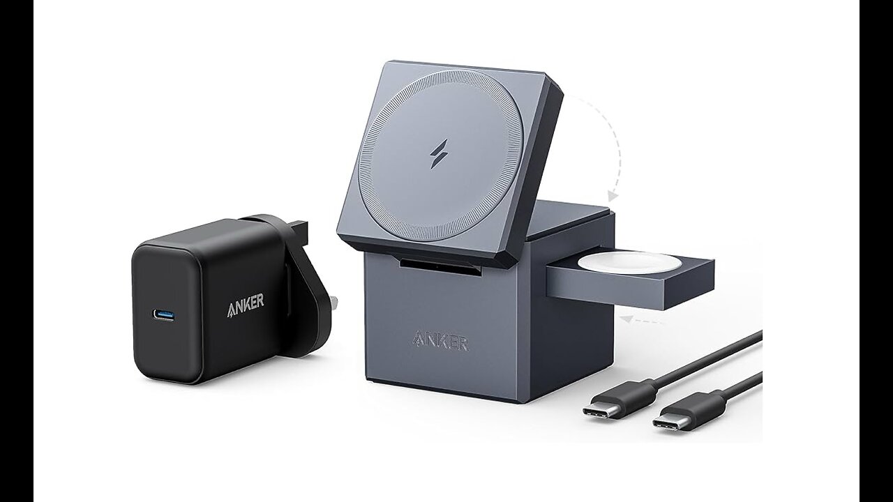 Anker 3-in-1 Cube Compatible with MagSafe