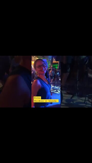 praia palace Kika Wilkox e banda