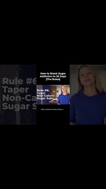 Break Sugar Addiction in 30 Days - Rules 5 & 6 #shorts