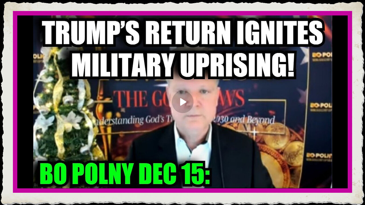 Bo Polny Trump’s Return Ignites Military Uprising!