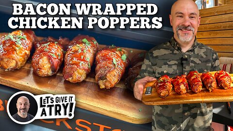 Bacon-Wrapped Chicken Poppers | Blackstone Griddles