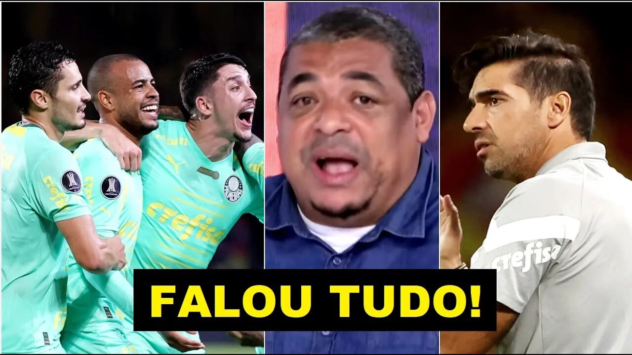 QUE FO**! "É IMPRESSIONANTE! O Abel SABE FAZER TUDO, cara! Pra mim, ele..." Vampeta EXALTA Palmeiras