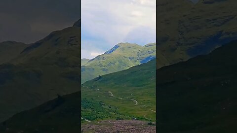 The path behind me on The West Highland Way Scotland #westhighlandway