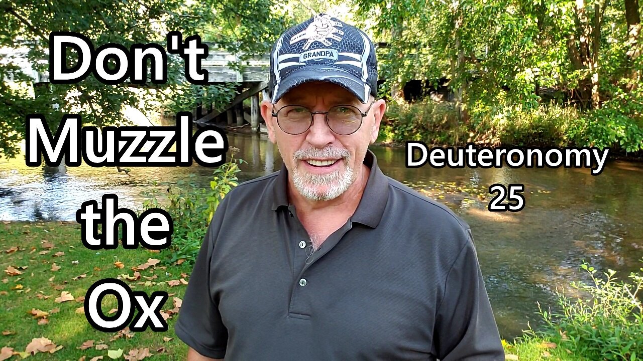 Don't Muzzle the Ox: Deuteronomy 25