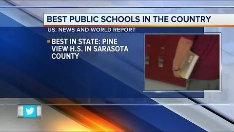 Pine View High School ranks best in the state