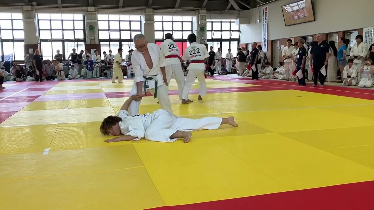 '23/7/15WSAF合気道競技世界選手権大会 演武競技 無段の部 乱取り基本技１７本 4