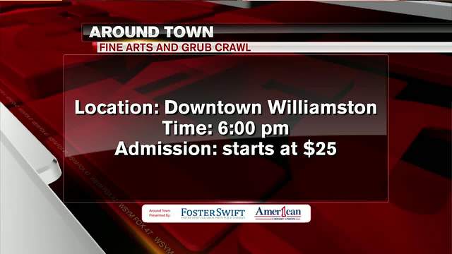Around Town 5/22/18: Fine Arts and Grub Crawl