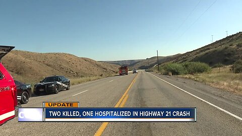 UPDATE: Two killed, one hospitalized in crash on Highway 21