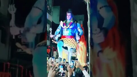 Shiv ji moveable statue #entertainment #devotional