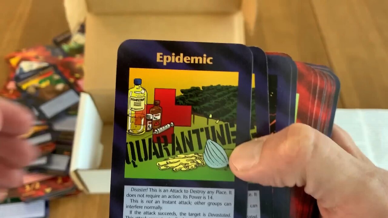 Illuminati New World Order Card Game (1994_1995) - Everything pre-planned to make evil happen
