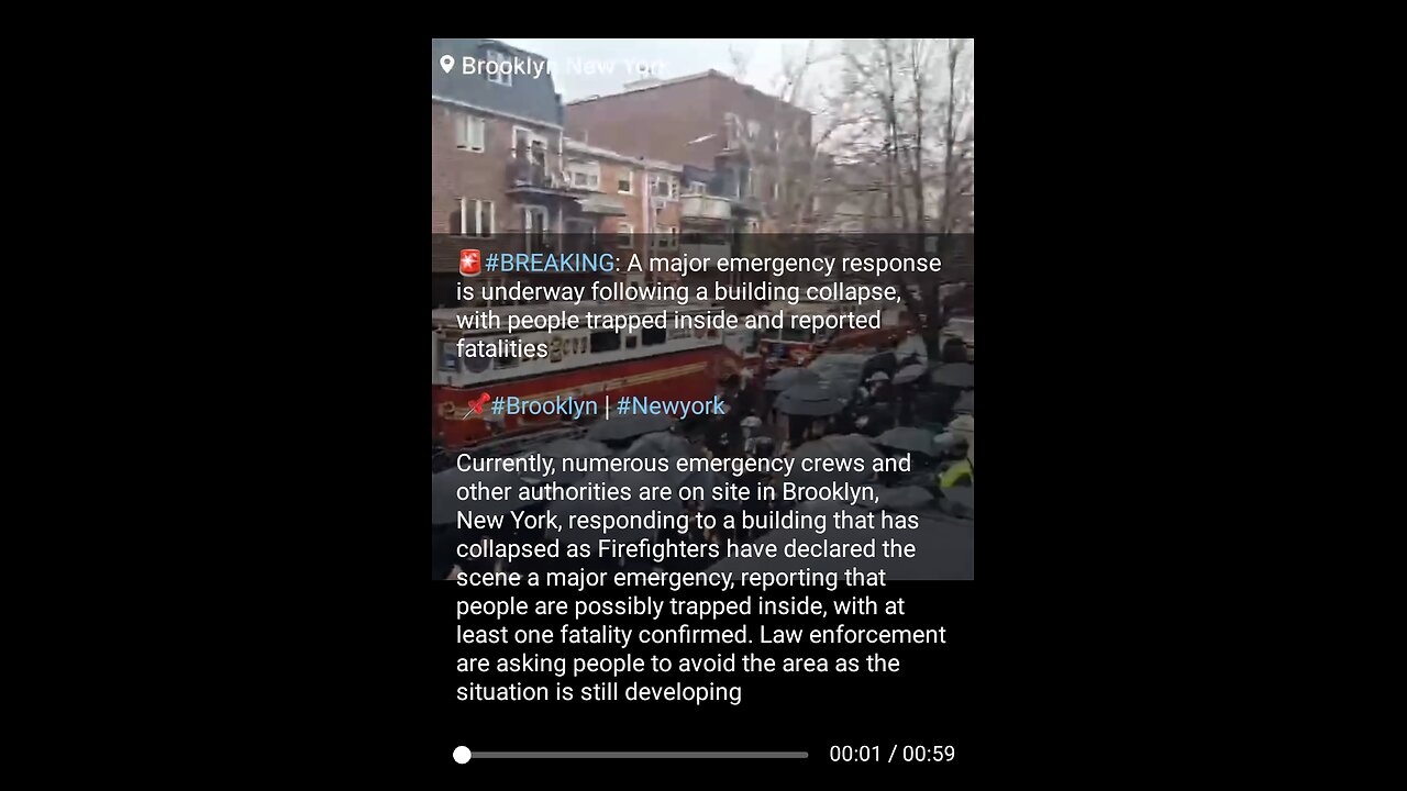 News Shorts: Building Collapsed in New York