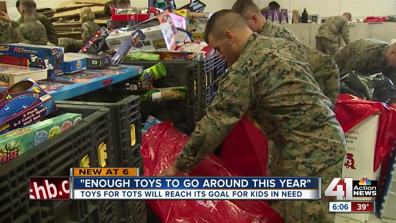 Toys for Tots Kansas City reaches holiday goal, exceeds orders