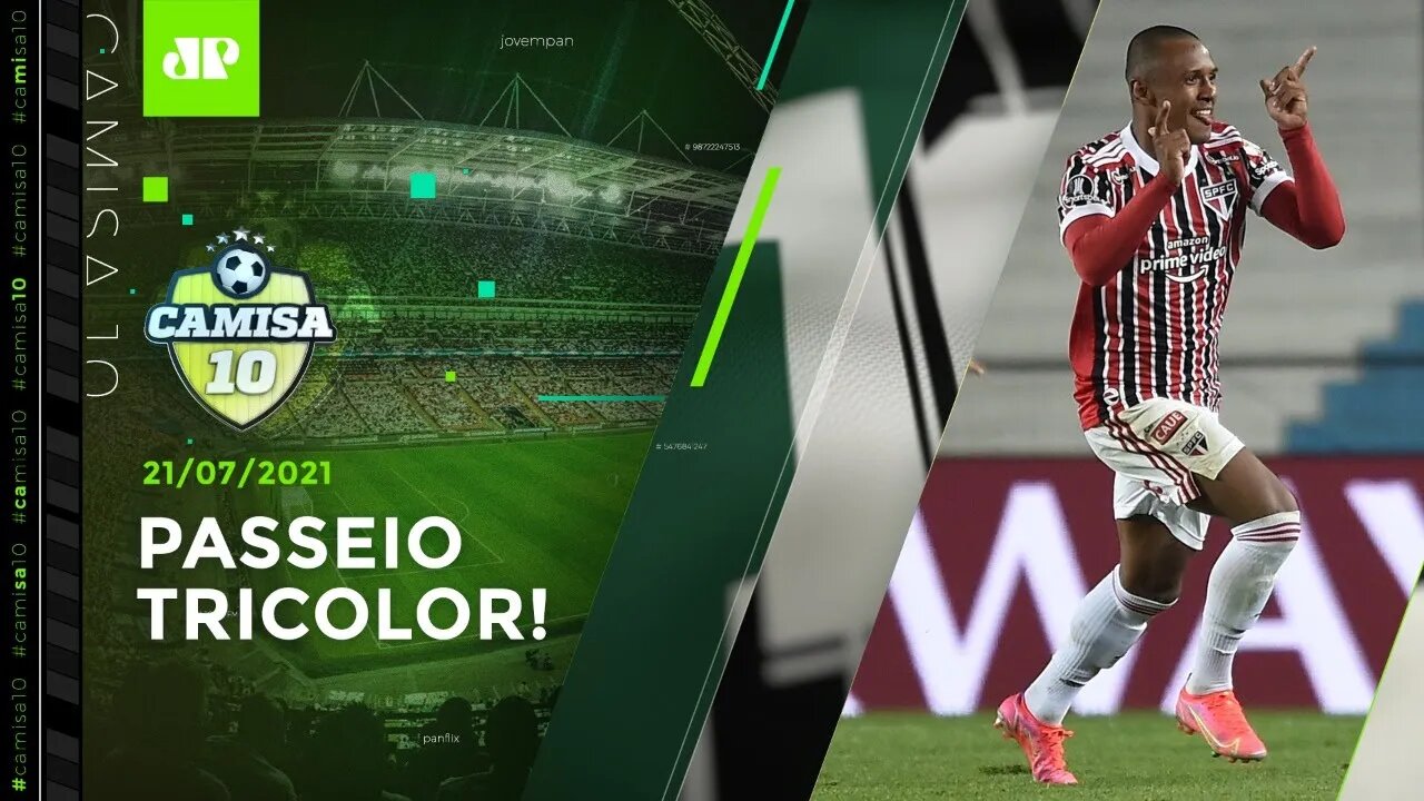 São Paulo DOMINA o Racing e AGUARDA o Palmeiras nas QUARTAS da Libertadores! | CAMISA 10 - 21/07/21