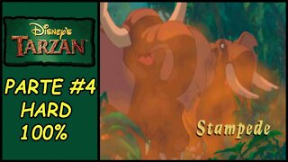 [PS1] - Disney's Tarzan - [Parte 4 - Stampede - 100% - HARD]