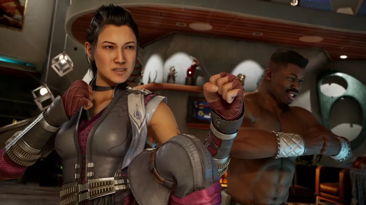 Mortal Kombat 1 2023 Beta Li Mei & Jax Kameo Team Jax Mei Gameplay