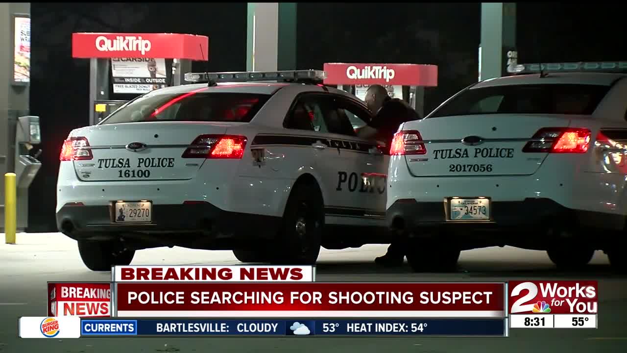 Police search for shooter in attempted car-jacking at QT