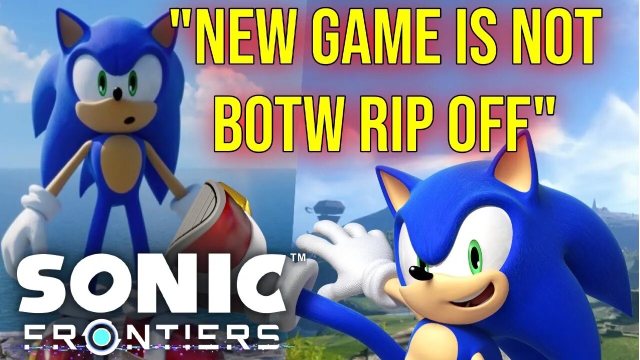 Sonic Team Head: Sonic Frontiers And Breath Of The Wild Are "Not Similar At All" - Here's Why