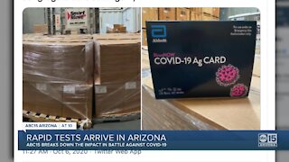 Rapid COVID-19 tests are arriving in Arizona, but who will get them?