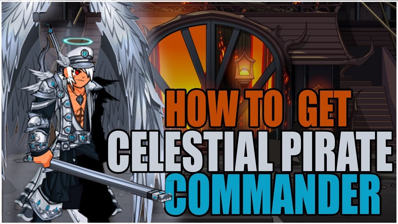 HOW TO GET CELESTIAL PIRATE COMMANDER SET | AQW