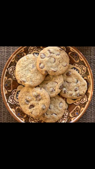The classic softy and chewy American cookie made at home
