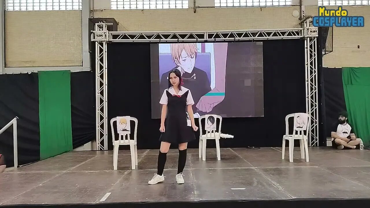 Apresentação Cosplay de Kaguya Shinomiya de Kaguya-sama: Love is War no 26º Pira Anime Fest (2022)