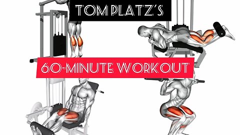 Tom Platz's 60-minute workout:4 exercise (gym)