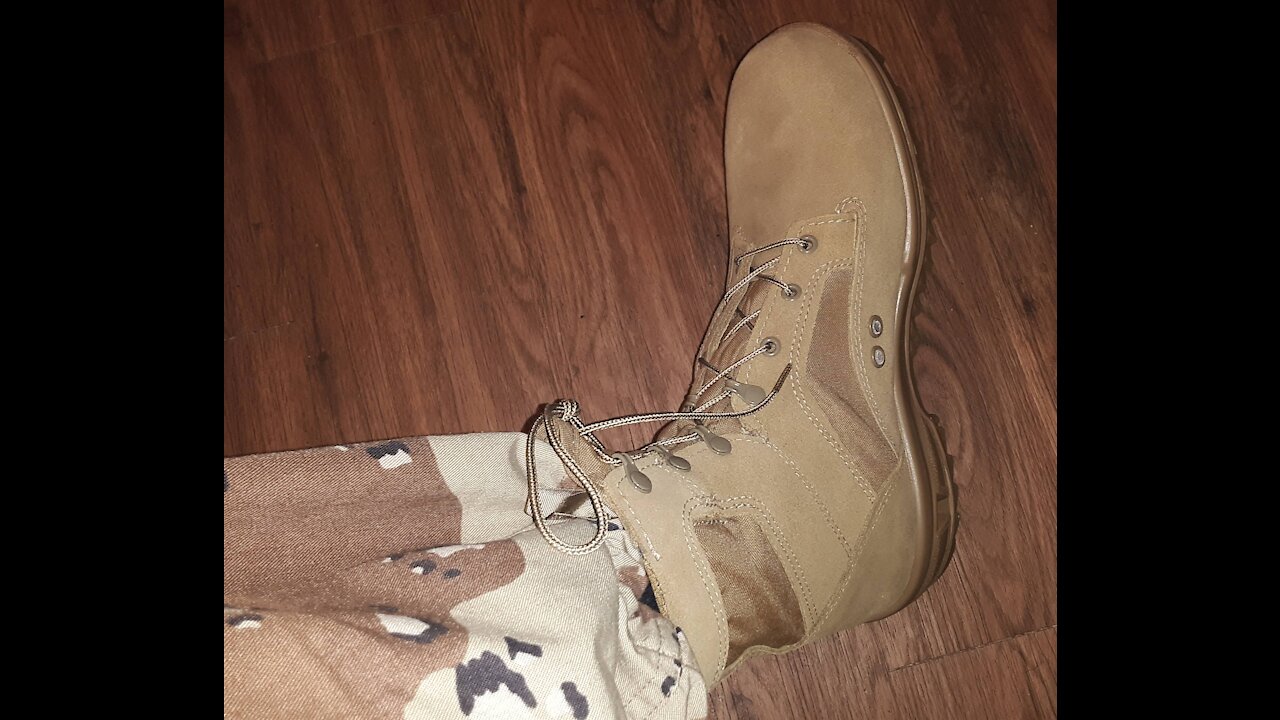 Bates TerraX3 Hot Weather Military Boot Review