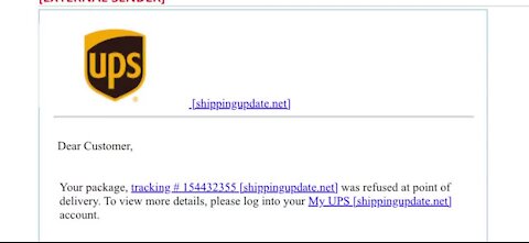 12 Scams of the Holidays: Fake company emails