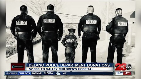 Delano Police raise money for local boy battling cancer