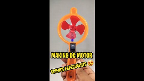 MAKING DC MOTOR | SCIENCE EXPERIMENT