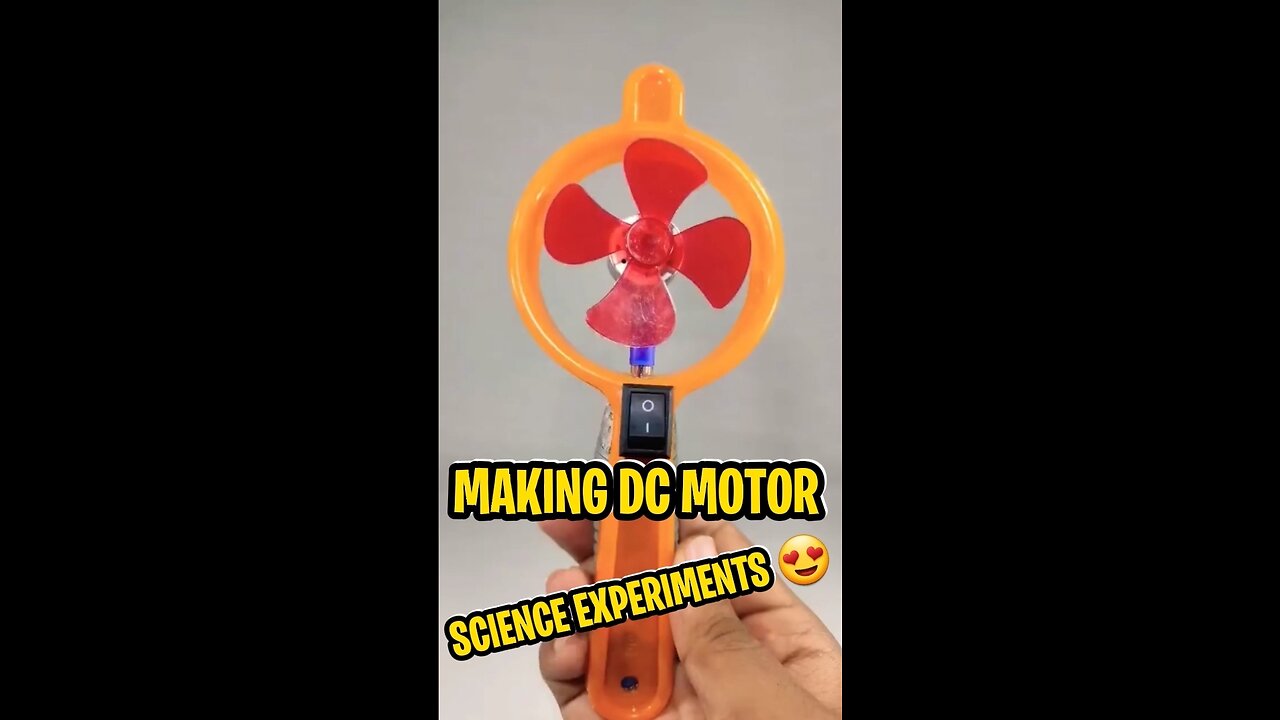 MAKING DC MOTOR | SCIENCE EXPERIMENT