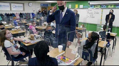 Biden Sets Horrible Example About Dodging Questions During Visit With School Kids