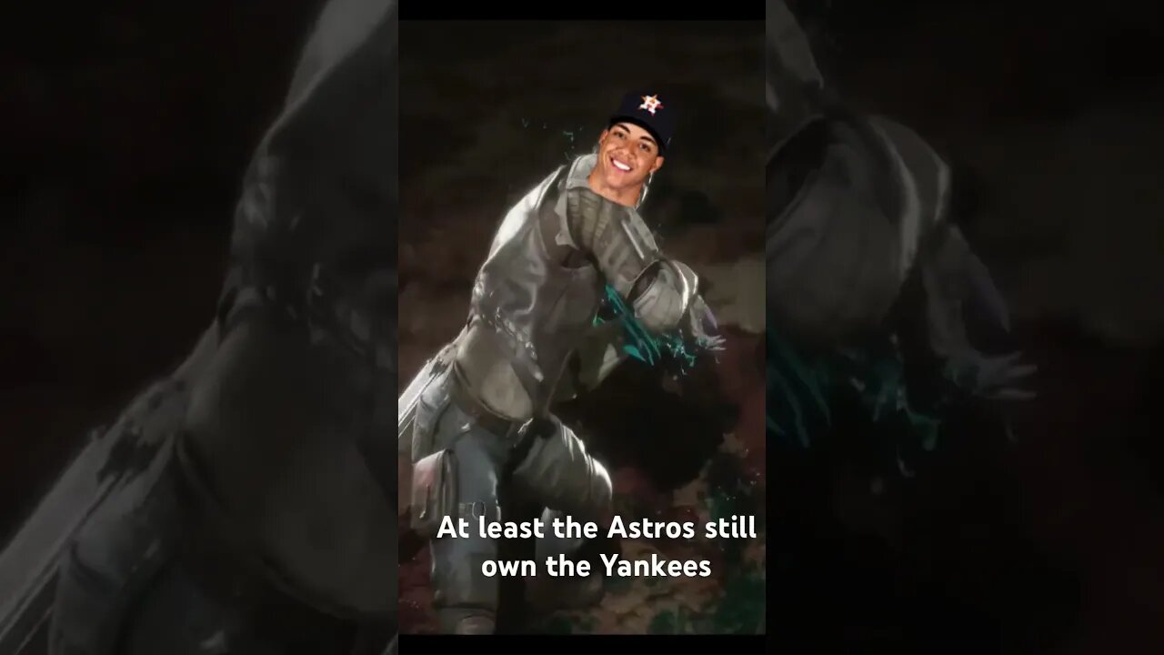 #Astros, Jeremy Pena deliver a #MortalKombat Fatality to the #Yankees in 2022 MLB postseason #mlb